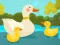Gêm Mother Duck and Ducklings Jigsaw ar-lein