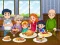 Gêm Family Dinner Jigsaw ar-lein