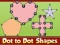 Gêm Dot To Dot Shapes ar-lein