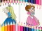 Gêm Beautiful Princess Coloring Book ar-lein