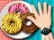 Gêm Donut Challenge ar-lein
