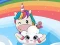 Gêm Cute Unicorn Jigsaw ar-lein