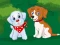 Gêm Cute Puppies Jigsaw ar-lein