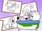 Gêm Cartoon Coloring for Kids Animals ar-lein