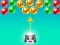Gêm Save the cats Bubble shooter ar-lein