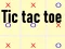 Gêm Tic tac toe ar-lein