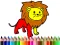 Gêm Back To School: Lion Coloring Book ar-lein