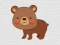 Gêm Cartoon Bear Puzzle ar-lein