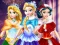 Gêm Princess Christmas At The Castle ar-lein