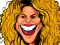 Gêm Shakira Funny Face ar-lein