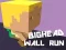 Gêm Big Head Wall Run ar-lein