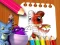 Gêm Dragon Rescue Riders Coloring Book ar-lein