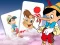 Gêm Pinocchio Memory card Match ar-lein