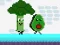 Gêm Cat Chef vs Fruits - 2 Player ar-lein