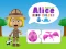 Gêm World of Alice Dino Colors ar-lein
