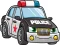 Gêm Cartoon Police Cars Puzzle ar-lein