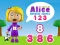 Gêm World of Alice Numbers Shapes ar-lein
