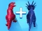 Gêm Dinosaur Monster Fight ar-lein