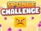 Gêm Sponge Challenge ar-lein