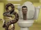 Gêm Python Snake Kill Skibidi Toilet Backrooms ar-lein