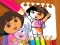 Gêm Dora the Explorer the Coloring Book ar-lein
