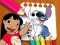 Gêm Lilo and Stitch Coloring Book ar-lein