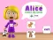 Gêm World of Alice Images and Words ar-lein