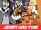 Gêm Jerry and Tom Jigsaw Puzzle ar-lein