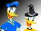 Gêm Donald Duck Dressup ar-lein