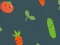 Gêm Garden Rush. Vegetables Escape ar-lein