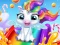 Gêm Glitter Unicorn Dress Up Girls ar-lein
