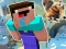Gêm Noob Parkour: Snow Age ar-lein