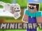 Gêm Minicraft: Steve And Wolf Adventure ar-lein