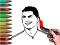 Gêm Ronaldo Coloring Book ar-lein