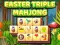 Gêm Easter Triple Mahjong ar-lein