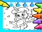 Gêm Magical Unicorn Coloring Pages ar-lein