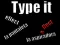 Gêm Type it ar-lein