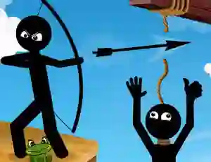Gêm Bow Master Stickman Hero ar-lein