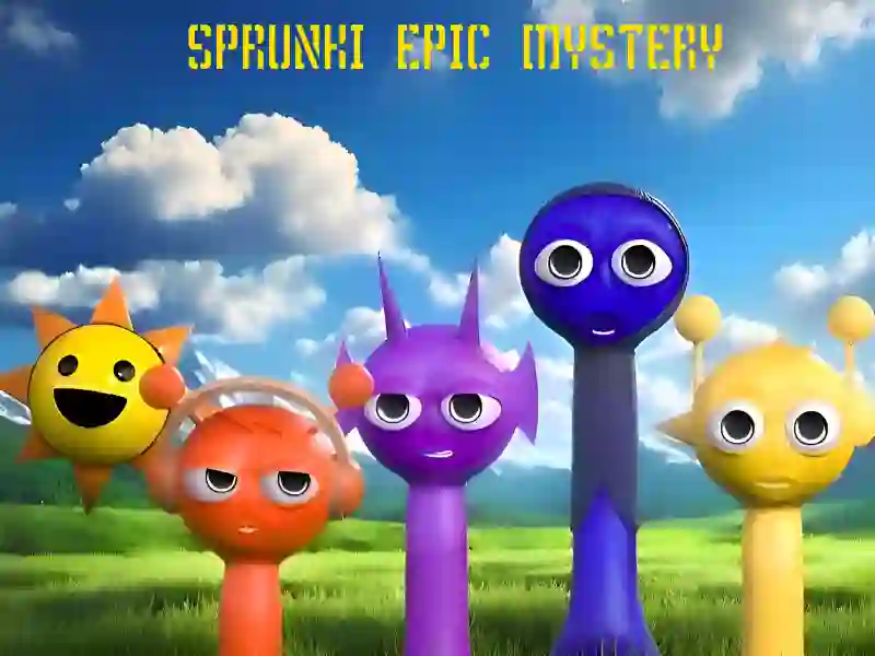 Gêm Sprunki Epic Mystery ar-lein