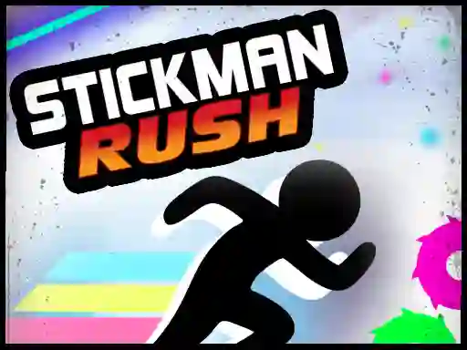 Gêm Stickman Rush ar-lein