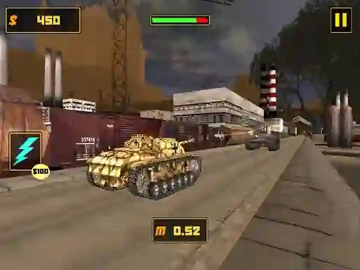 Gêm War Machines: Tank Battle ar-lein