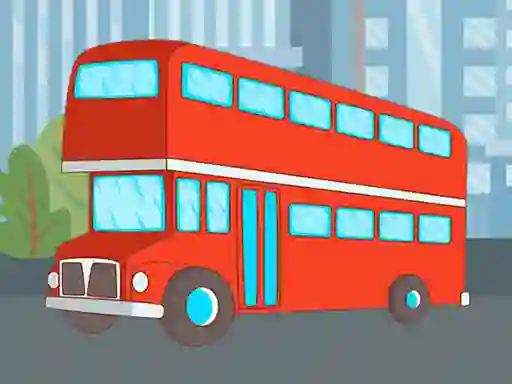 Gêm BUS JIGSAW ar-lein