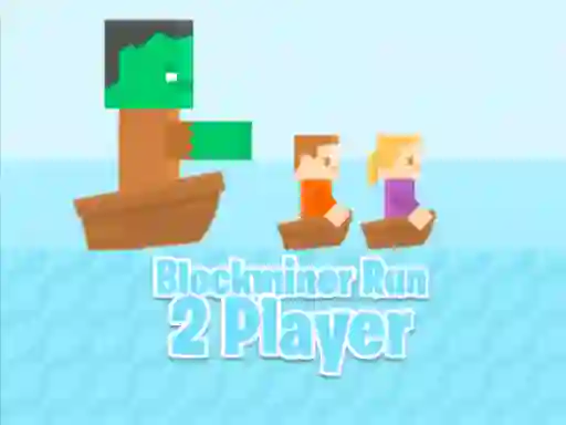 Gêm Blockminer Run  2 player ar-lein