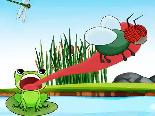 Gêm Hungry Frog ar-lein
