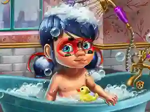 Gêm Ladybug Baby Shower Care ar-lein
