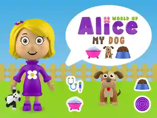 Gêm World of Alice My Dog ar-lein