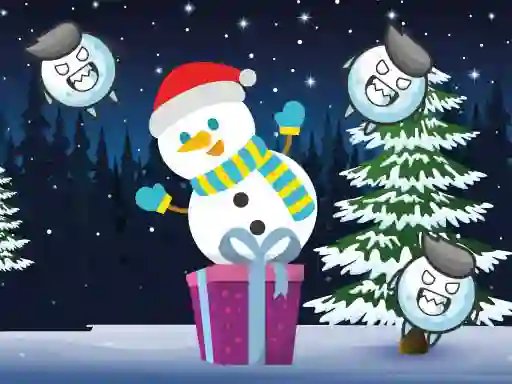 Gêm Survival Snowman ar-lein