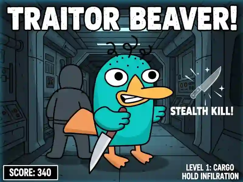 Gêm Traitor Beaver! ar-lein