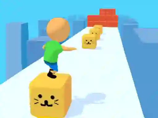 Gêm Cube Surfer ar-lein