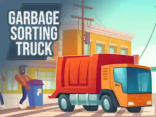 Gêm Garbage Sorting Truck ar-lein
